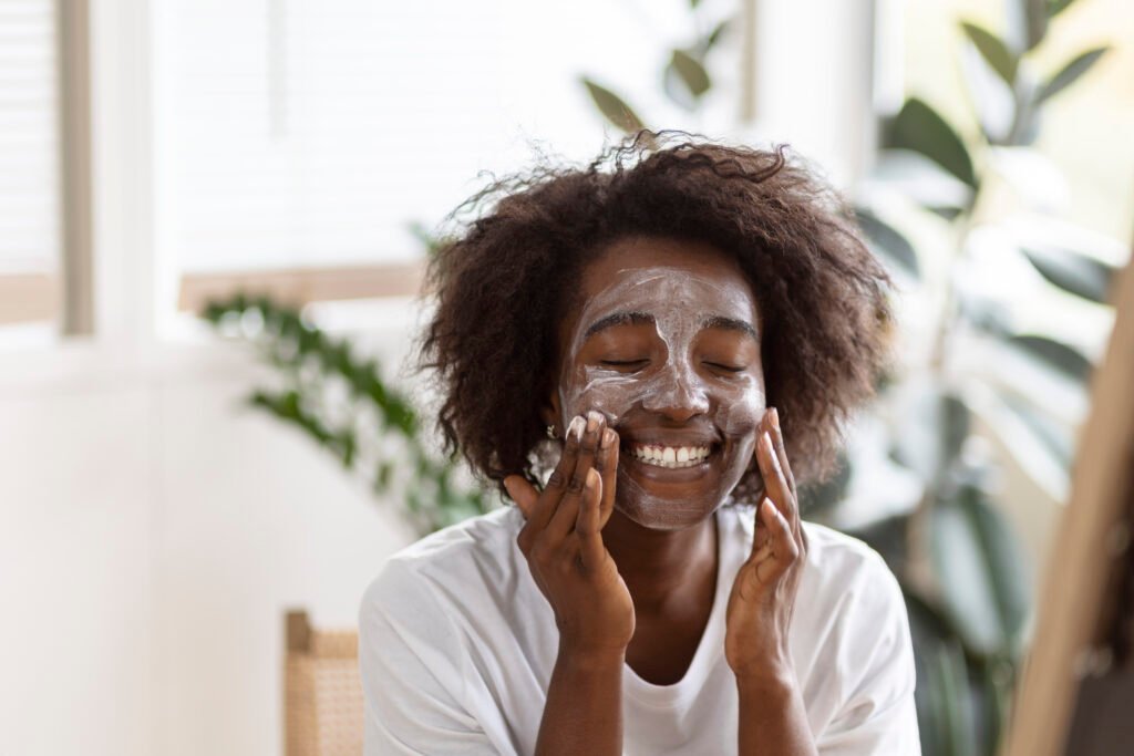 person doing selfcare beauty treatments (1)